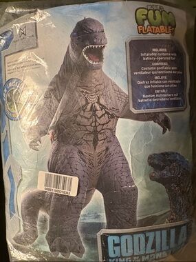 Rubie's Fun Flatables Godzilla Inflatable Costume - Kids Medium Age 6+